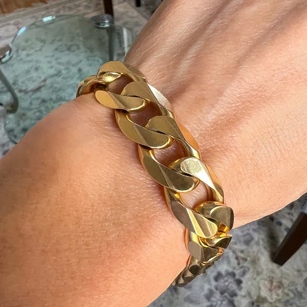 Vintage Curb Link Bracelet