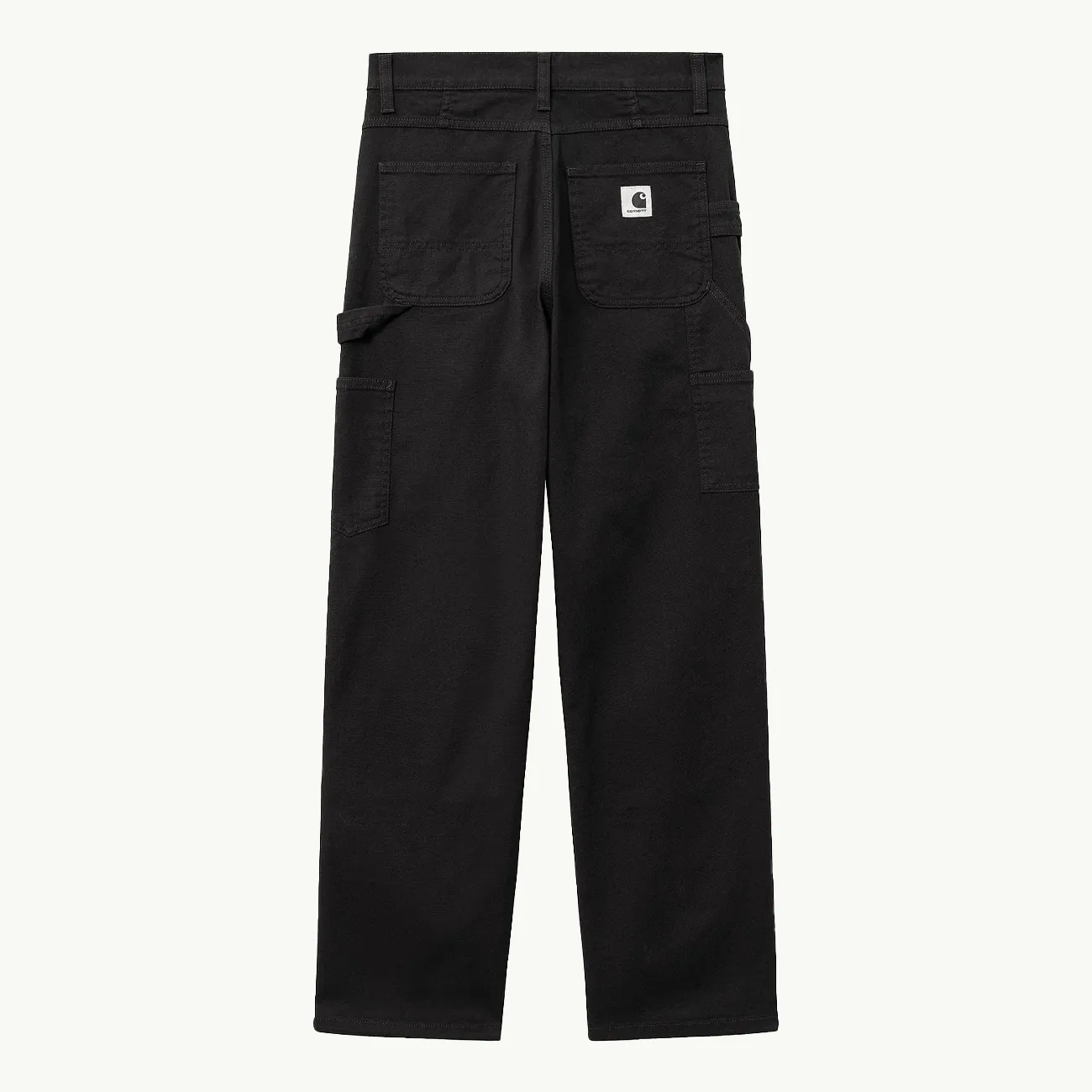 Women's Pierce Double Knee Pant - Black Rinsed