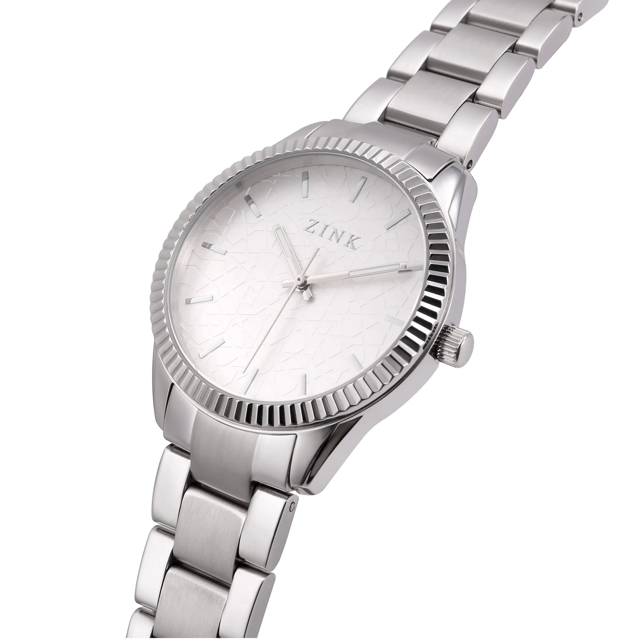 Zink Stainless Steel Analog Women's Watch ZK128L1SS-16